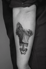 Stripping skeleton tattoo Oversized shirt