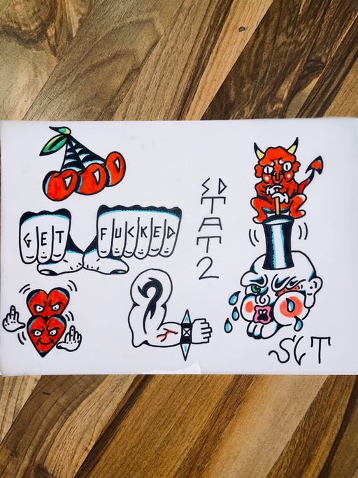 Flash tattoo