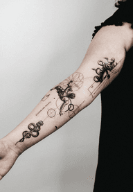 Figurative tattoo