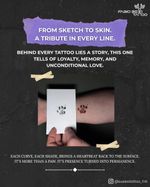 Not just ink, emotion made visible! This tattoo isn’t about design, it’s about connection. Every mark holds a memory, every detail carries a heartbeat 🐾