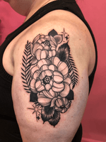 Flower Bouquet Tattoo