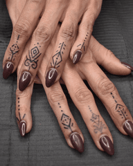 Finger Tattoos
