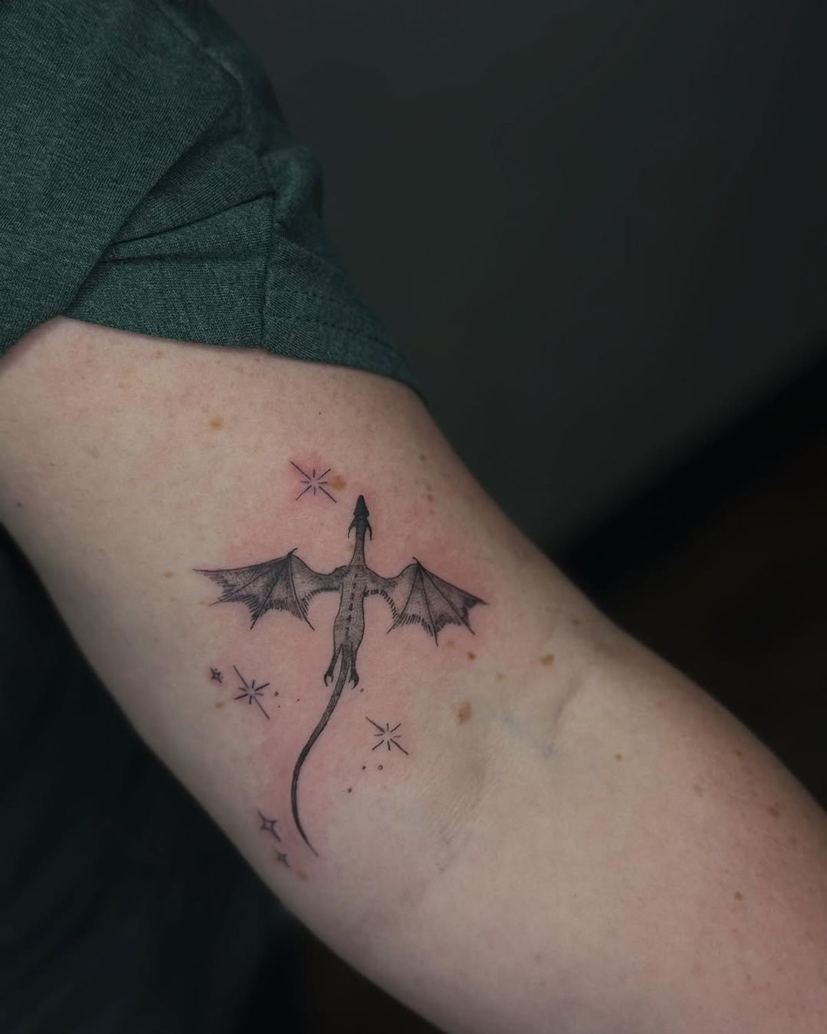 delicate arm tattoo