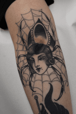 Spider Woman Tattoo