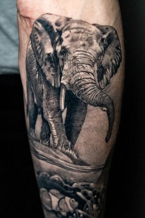 Black & Gray tattoo style