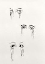 Microrealistic abstract eyes of a woman. Can be adapted to many parts of the body. 