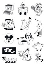 Eclectic Cartoon Flash Sheet