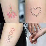 Collage of Minimalist Tattoos