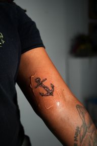 Small Anchor Tattoo
