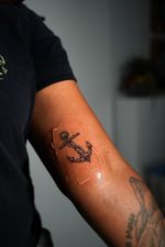Small Anchor Tattoo