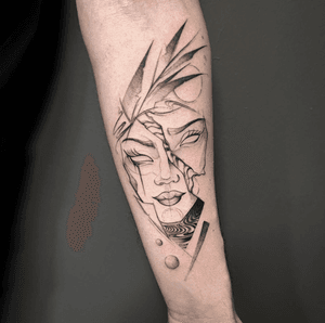 Abstract (Avant Garde) tattoo style