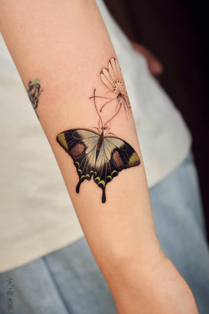 BUTTERFLY リング sv925 TATTOO STUDIO YAMADA sumedh_dream_arts