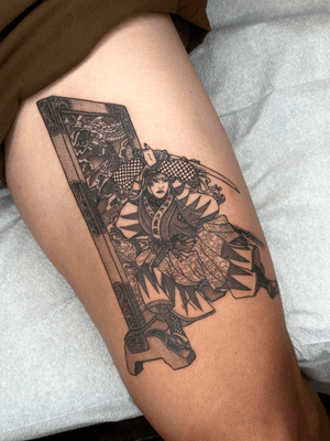 Black & Gray tattoo style