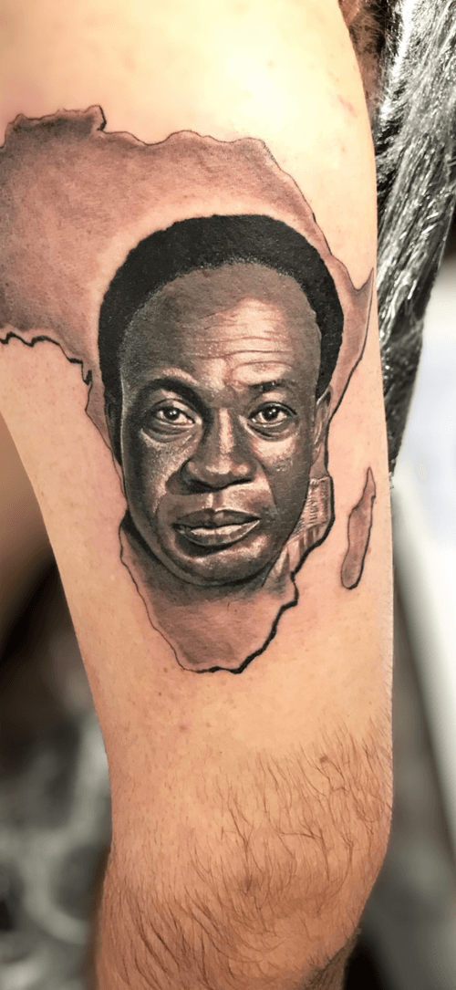 Kwame Nkrumah Africa Portrait