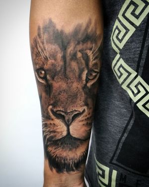 #liontattoo #lion  #blackandgrey #blackandgreytattoo #tattoo2me #tattooart #pretoecinza #riodejaneiro 