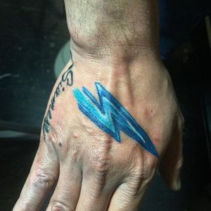 #blue #thunder #bluethunder #hand 