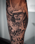 Samurai Mask Tattoo