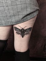 Death's-head Hawkmoth Tattoo