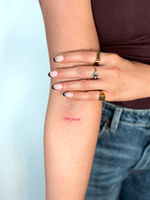 Cursive Tattoo