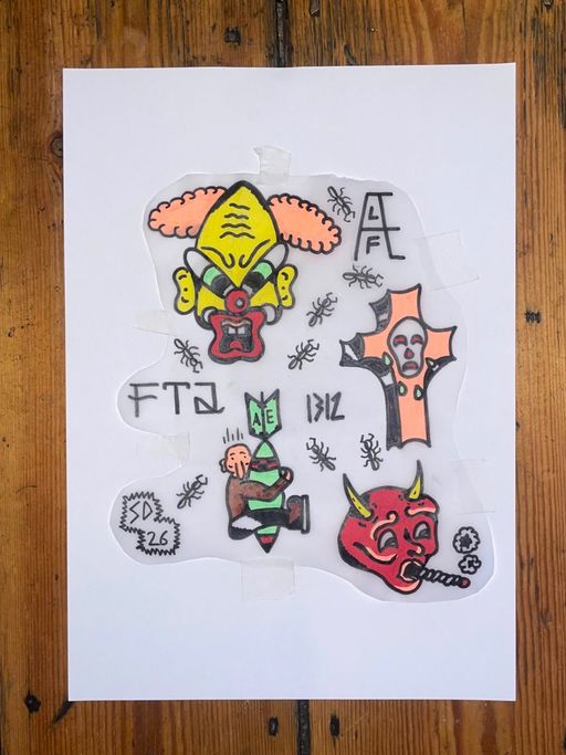 Flash tattoo
