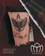 Fiend Moth Tattoo