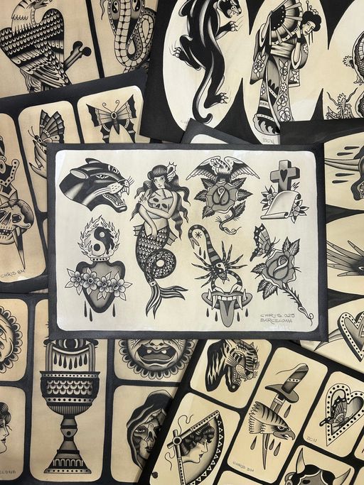 Flash tattoo