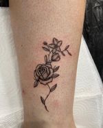Daughter and mother asymmetrical tattoos