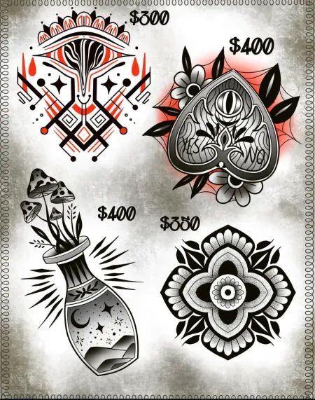 Flash tattoo
