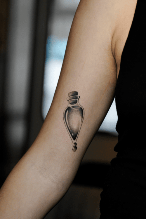 Potion Bottle Tattoo