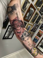 Ghostbusters Sleeve Tattoo