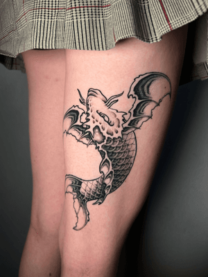 Dotwork tattoo style