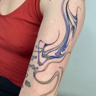 Fluid Abstract Swirls