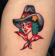 Cowgirl Pin-up Bust