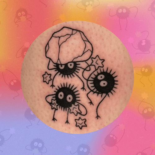 Soot Sprite Tattoo