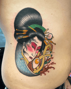 • Ramen Geisha • custom neotrad piece by our resident @f.eric_ Get in touch to book with Felipe this month! For bookings and inquiries: •📧 info@southgatetattoo.co.uk •📱07456415895‬(WhatsApp only) •📞 02083516330 • • • #geishatattoo #ramentattoo #geisha #ramen #neotraditionaltattoo #neotrad #colourtattoo #londonink #londontattoo #amazingink #sgtattoo #northlondon #southgateink #northlondontattoo #londontattoostudio #southgate #southgatepiercing #enfield #london #southgatetattoo #ribstattoo 