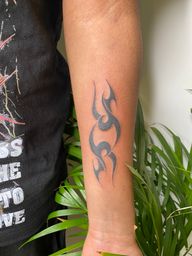 Neotribal Forearm Tattoo