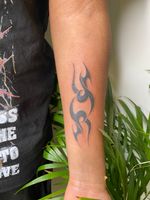 Neotribal Forearm Tattoo