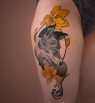 𝔏𝔞 𝔏𝔬𝔲𝔳𝔢 __________ #flash #tattoo #tatouage #watercolor #animal #flowers #flowertattoo #neotraditional #art #dessintraditionel #drawing #tattoo #animal #wolf #louve #plant #color #francetattoo #katetadakotattoo #draw #pic #picoftheday #instagood #photo #photoofthedayI