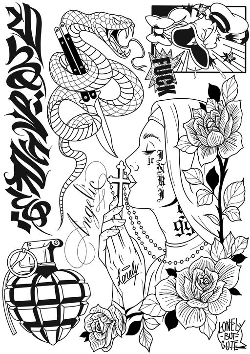 Flash tattoo