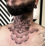Neck and upper part of chest done for @cvenzon. Thank you so much 🙏 . . . . #necktattoo #dotworktattoo #dotwork #geometrictattoo #upperchesttattoo #mandala #mandalatattoo #japanesepatterntattoo #japanesepattern #sacredgeometrytattoo #tattooritual #tattooneck #tattoochest #tattoolondon #tattooartist #tattooing #tattooed #inkedforlife #inktherapy #inkedboys #inkedlife #londonink #nokatattoo #jondixrotary #dotwork_tattooers