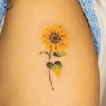 Sunflower Tattoo