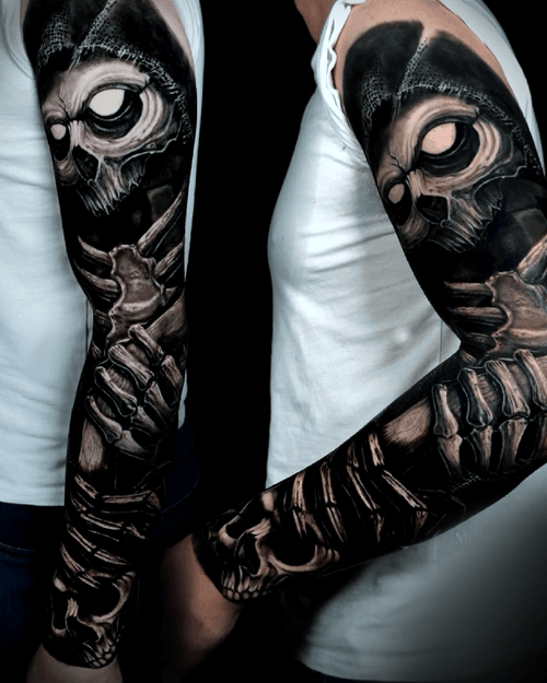 Grim Reaper Sleeve