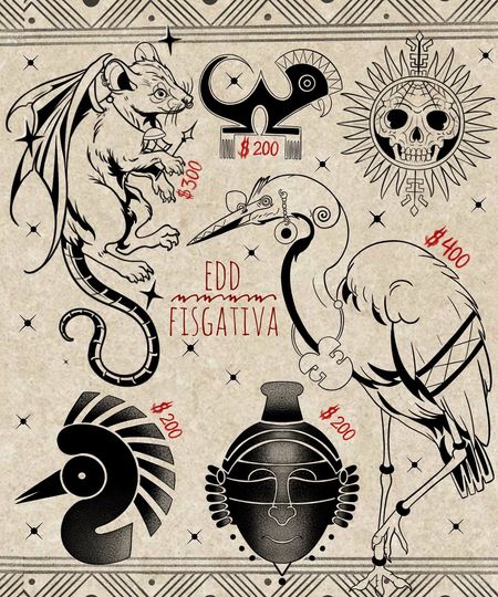 Flash tattoo