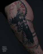 London Collage Tattoo