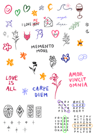 Whimsical Doodle Flash Sheet