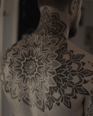 Blackwork tattoo style