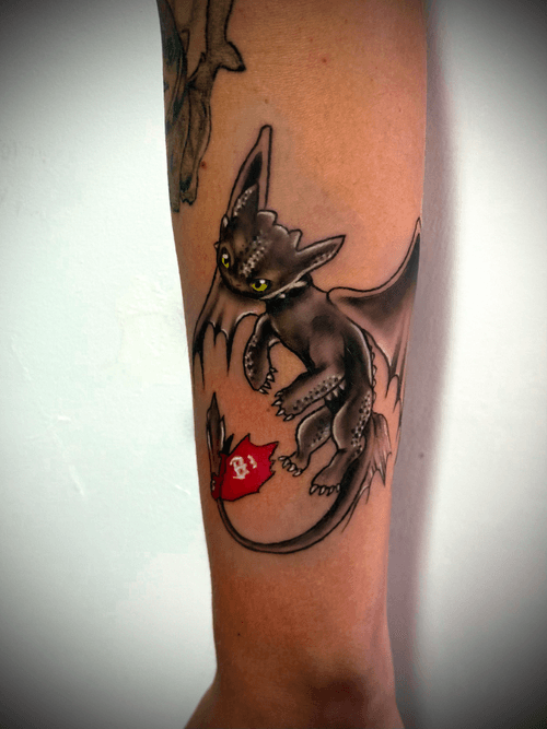 Toothless Tattoo