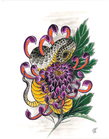 Flash tattoo