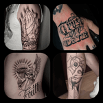 Abstract Classical Bust Forearm Tattoo