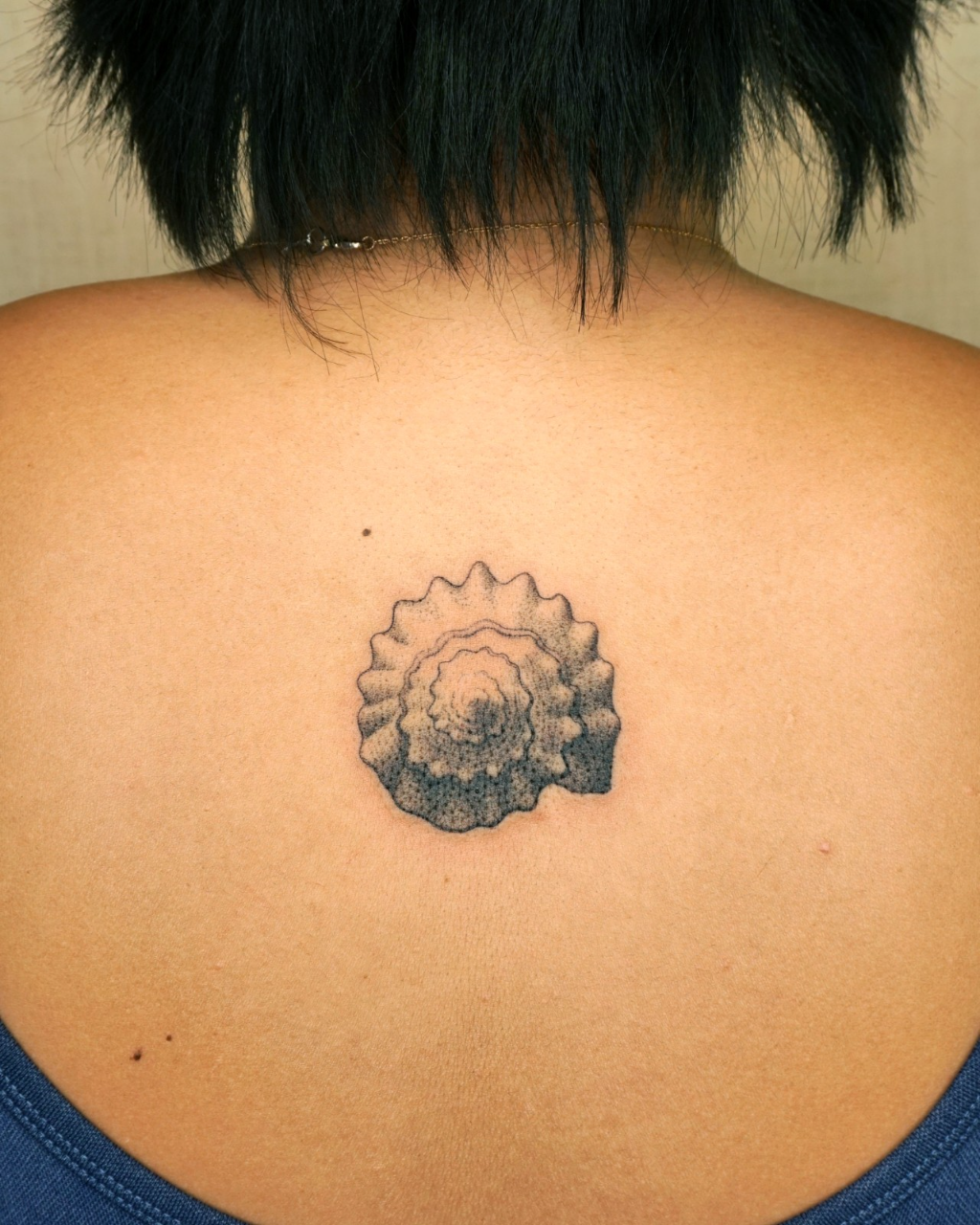 Stunning Ammonite Fossil Tattoos: Lore and Design Ideas, image size:1024x1280
